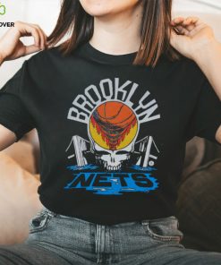 NBA x Grateful Dead x Nets Skull Shirt