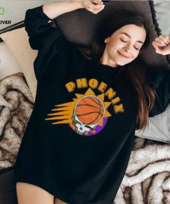 NBA x Grateful Dead x Phoenix Suns Skull 2024 T Shirt