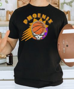 NBA x Grateful Dead x Phoenix Suns Skull 2024 T Shirt