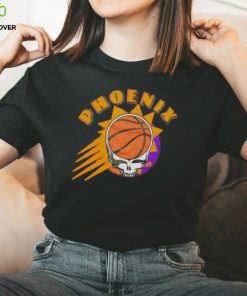 NBA x Grateful Dead x Phoenix Suns Skull 2024 T Shirt