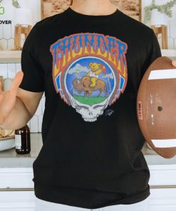 NBA x Grateful Dead x Thunder Skull Shirt