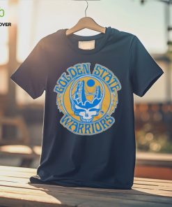 NBA x Grateful Dead x Warriors Skull Shirt