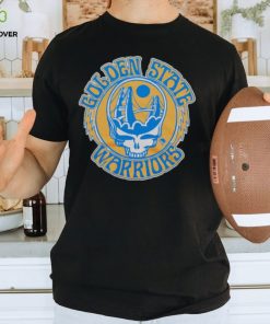 NBA x Grateful Dead x Warriors Skull Shirt