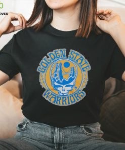 NBA x Grateful Dead x Warriors Skull Shirt