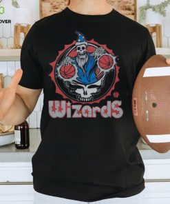 NBA x Grateful Dead x Washington Wizards Skull 2024 T Shirt