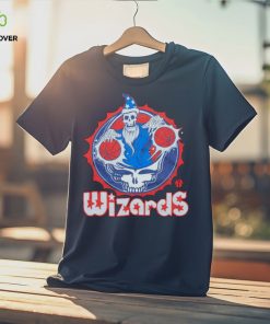 NBA x Grateful Dead x Wizards Skull Shirt 1 NBA x Grateful Dead x Wizards Skull Shirt