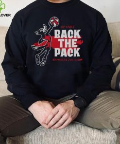 NC State Basketball Back the Pack T Shirts