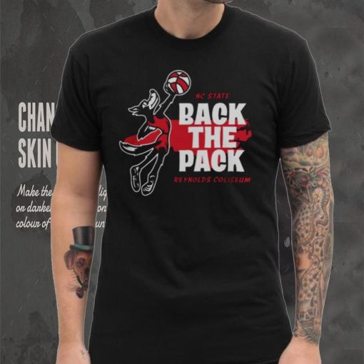 NC State Basketball Back the Pack T Shirts