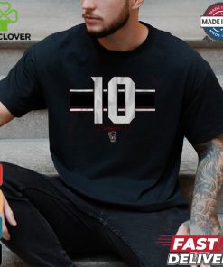 NC State Kevin Concepcion 10 Stripe Shirt