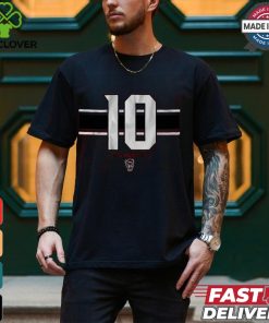 NC State Kevin Concepcion 10 Stripe Shirt