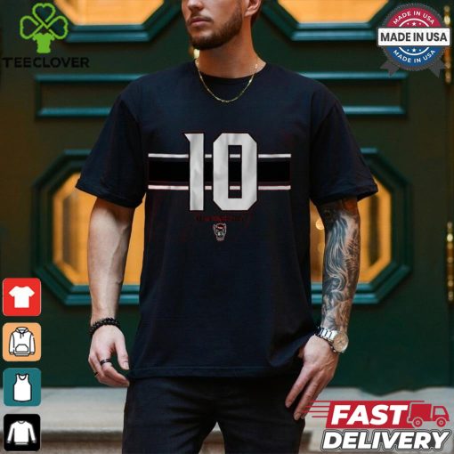 NC State Kevin Concepcion 10 Stripe Shirt