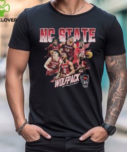 NC State NCAA Men's Basketball 2023 2024 Post Season Logo T Shirt