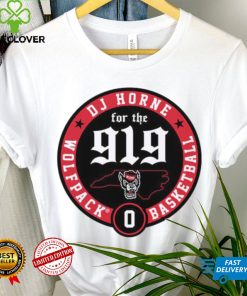 NC State NCAA Men's Basketball Dj Horne Official 2023 2024 Post Season T Shirt