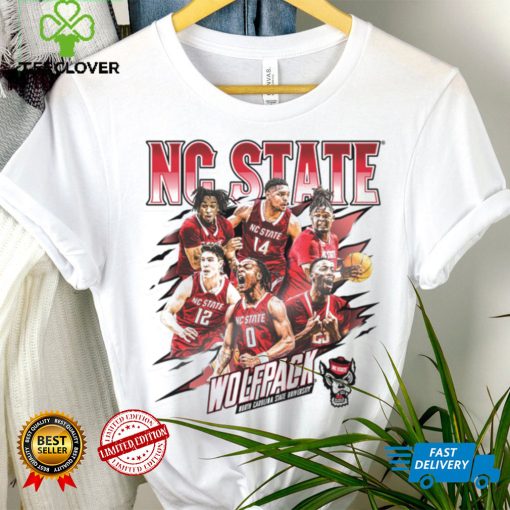 NC State NCAA Men’s Basketball Official 2023 2024 Shirt