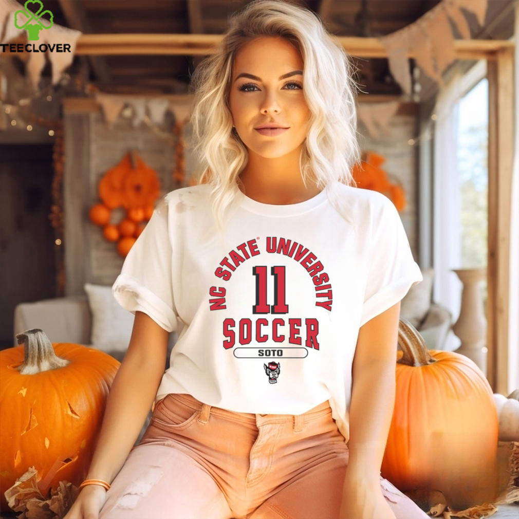 NC State NCAA Soccer Fernanda Soto T Shirt NC State NCAA Soccer Fernanda Soto T Shirt
