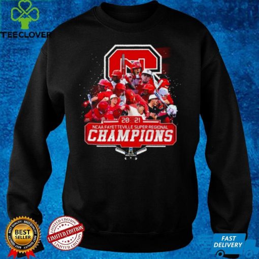 NC State Wolfpack 2021 NCAA Fayetteville Super Regional Champions Shirt Hoodie, Sweter Shirt