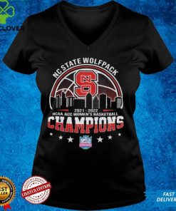 NC State Wolfpack 2022 NCAA ACC Women's Basketball Graphic Unisex T Sh T shirt