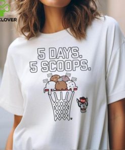 NC State Wolfpack Basketball 5 Days 5 Scoops Shirts