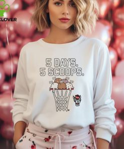 NC State Wolfpack Basketball 5 Days 5 Scoops Shirts