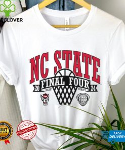 NC State Wolfpack Blue 84 Women's 2024 NCAA Women's Basketball Tournament March Madness Final Four Oversized Long Sleeve T Shirt