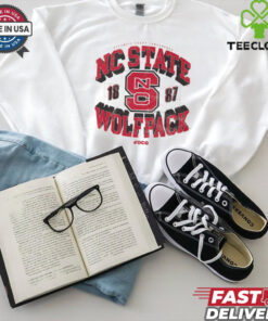 NC State Wolfpack Court Arched Wordmark T Shirt
