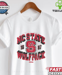 NC State Wolfpack Court Arched Wordmark T Shirt