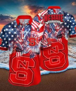 NC State Wolfpack NCAA3 Flower Hawaii Shirt And Tshirt For Fans, Summer Football Shirts NA49879