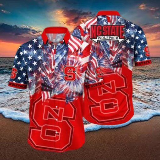 NC State Wolfpack NCAA3 Flower Hawaii Shirt And Tshirt For Fans, Summer Football Shirts NA49879