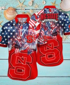NC State Wolfpack NCAA3 Flower Hawaii Shirt And Tshirt For Fans, Summer Football Shirts NA49879