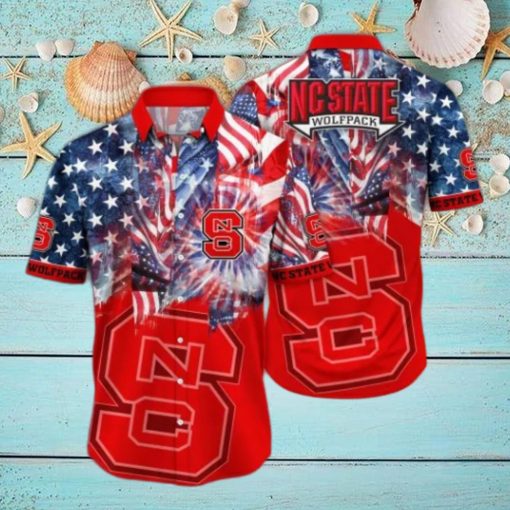 NC State Wolfpack NCAA3 Flower Hawaii Shirt And Tshirt For Fans, Summer Football Shirts NA49879