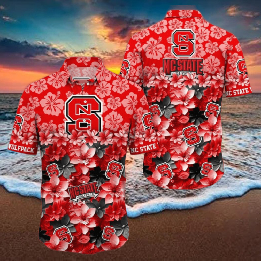 NC State Wolfpack NCAA3 Hawaiian Shirt Trending Summer NC State Wolfpack NCAA3 Hawaiian Shirt Trending Summer