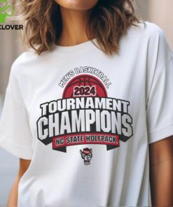 NC State Wolfpack Red 2024 ACC Men's Basketball Champions T Shirt