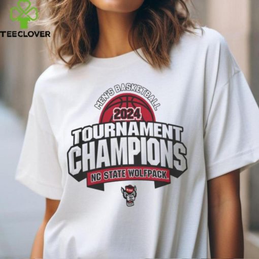 NC State Wolfpack Red 2024 ACC Men’s Basketball Champions T Shirt