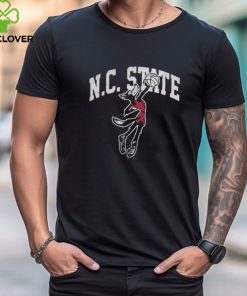 NC State Wolfpack Red Vintage Basketball 2024 T Shirt