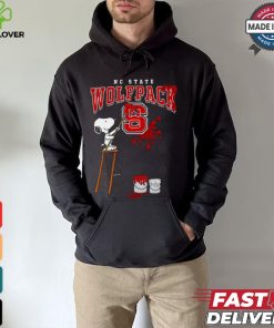 NC State Wolfpack Snoopy Painting Shirt