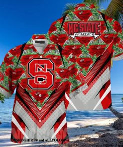 NC State Wolfpack Summer Hawaiian Shirt And Shorts For Sports Fans This Season