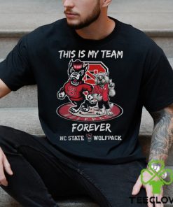 NC State Wolfpack This Is My Team Forever Tee Shirt