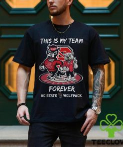 NC State Wolfpack This Is My Team Forever Tee Shirt