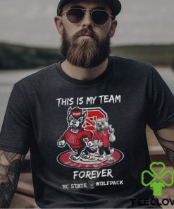 NC State Wolfpack This Is My Team Forever Tee Shirt