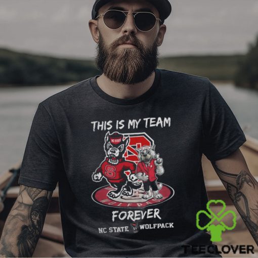 NC State Wolfpack This Is My Team Forever Tee Shirt