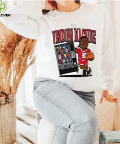 NC State Wolfpack basketball DJ Burns player caricature the vending machine hoodie, sweater, longsleeve, shirt v-neck, t-shirt