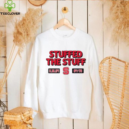 NC State Wolfpack basketball Stuffed The Stuff hoodie, sweater, longsleeve, shirt v-neck, t-shirt