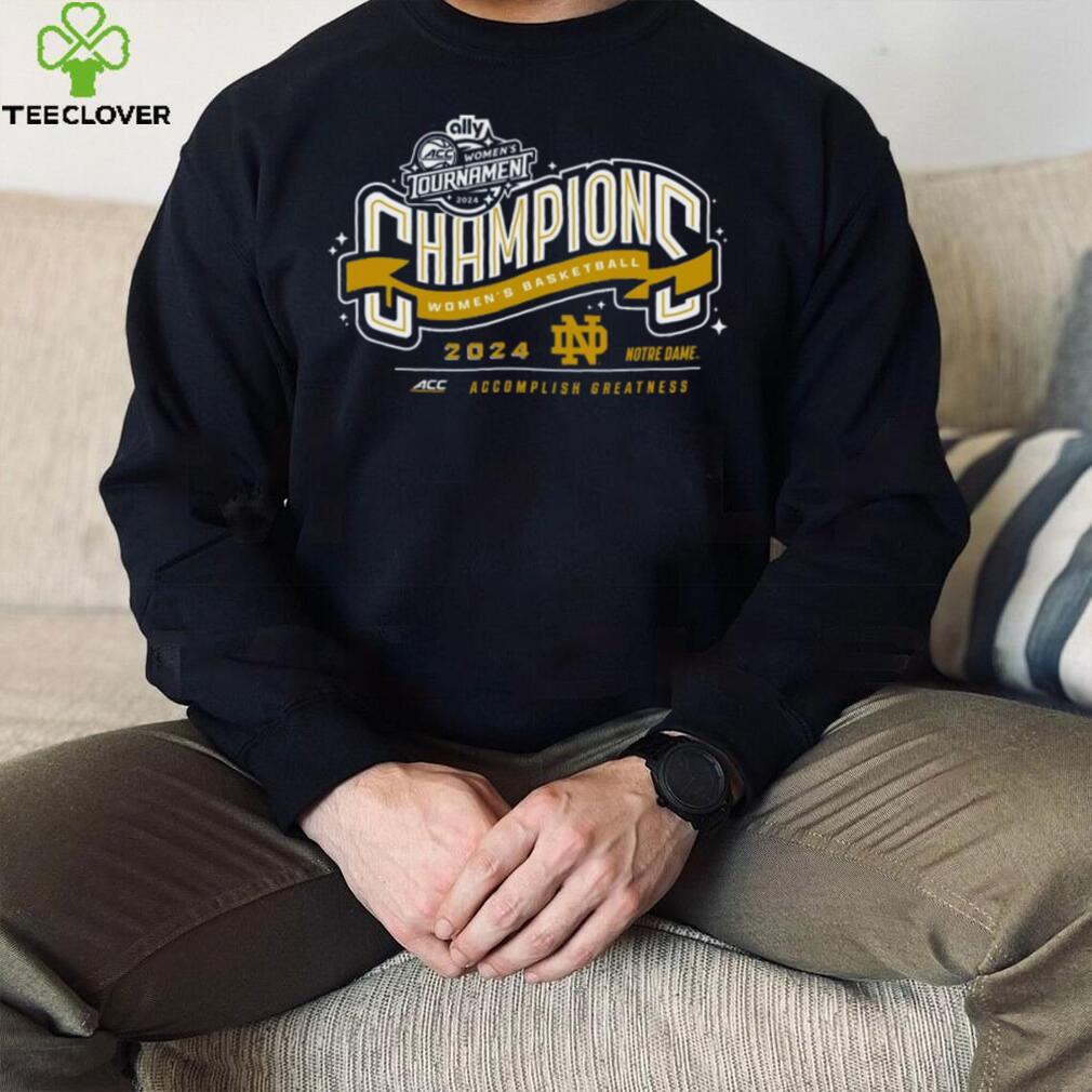 NCAA 2024 Basketball Conference Champions Notre Dame Fighting Irish T Shirt NCAA 2024 Basketball Conference Champions Notre Dame Fighting Irish T Shirt