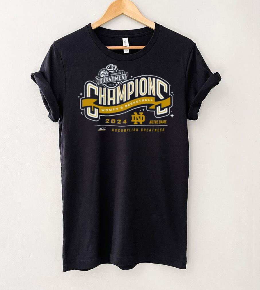 NCAA 2024 Basketball Conference Champions Notre Dame Fighting Irish T Shirt NCAA 2024 Basketball Conference Champions Notre Dame Fighting Irish T Shirt