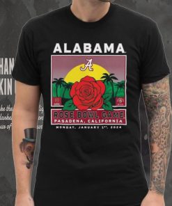 NCAA Alabama Crimson Tide 2024 Rose Bowl Game T Shirt