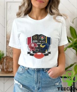 NCAA Alabama Crimson Tide And Michigan Wolverines College Football Playoff 2024 Rose Bowl Shirt