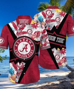 NCAA Alabama Crimson Tide Hawaiian Shirt Gift For College Football Fans