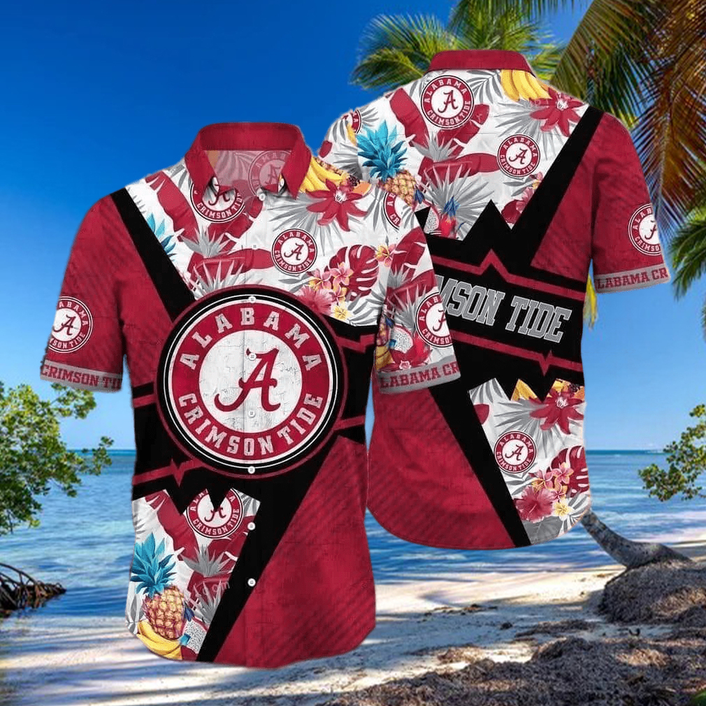 NCAA Alabama Crimson Tide Hawaiian Shirt Gift For College Football Fans NCAA Alabama Crimson Tide Hawaiian Shirt Gift For College Football Fans