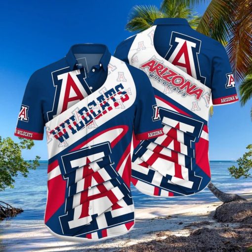 NCAA Arizona Wildcats Hawaiian Shirt Gift For College Football Fans