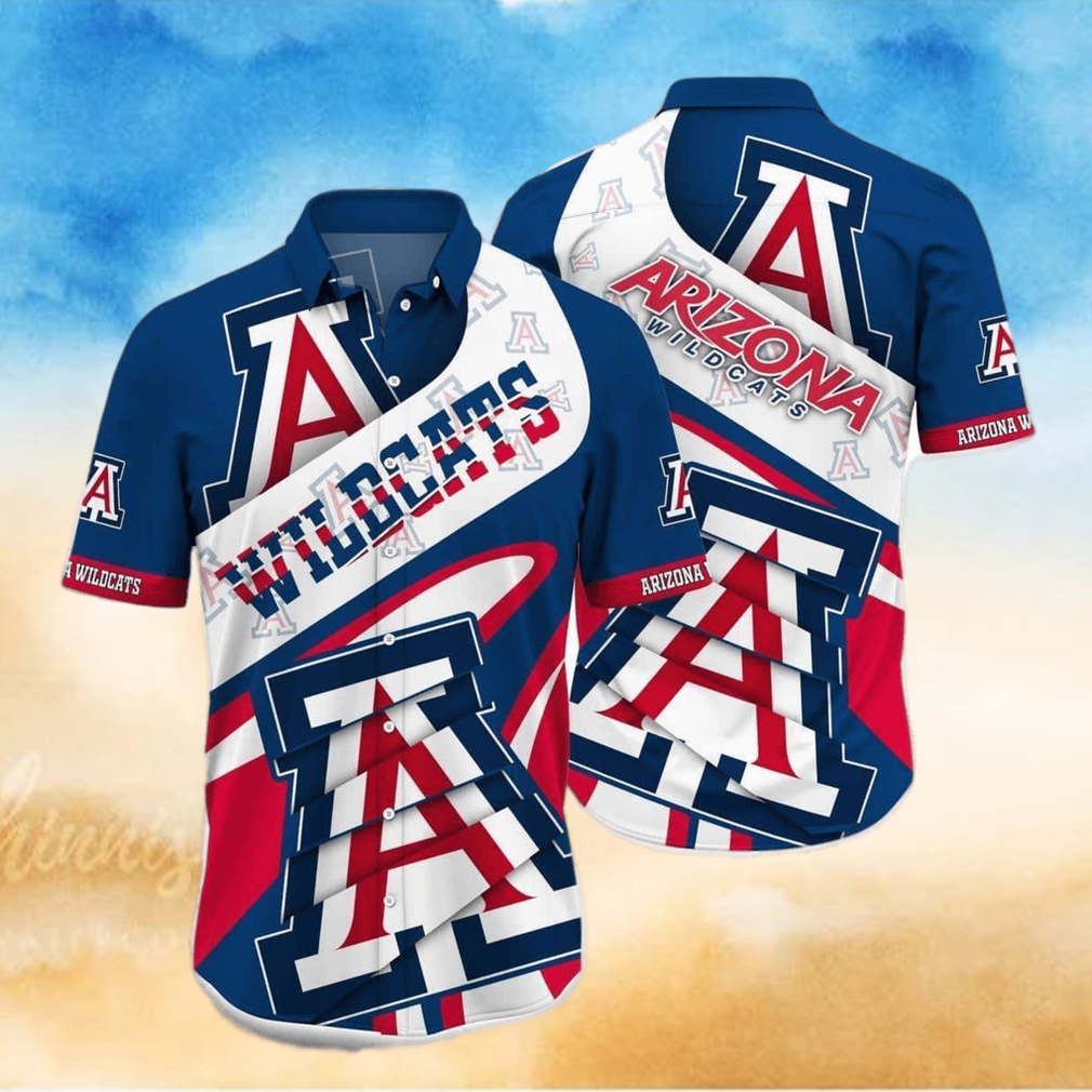 NCAA Arizona Wildcats Hawaiian Shirt Gift For College Football Fans NCAA Arizona Wildcats Hawaiian Shirt Gift For College Football Fans